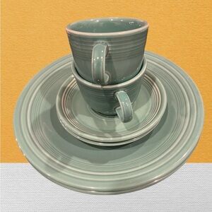 Fiestaware Dinnerware Set in Teal